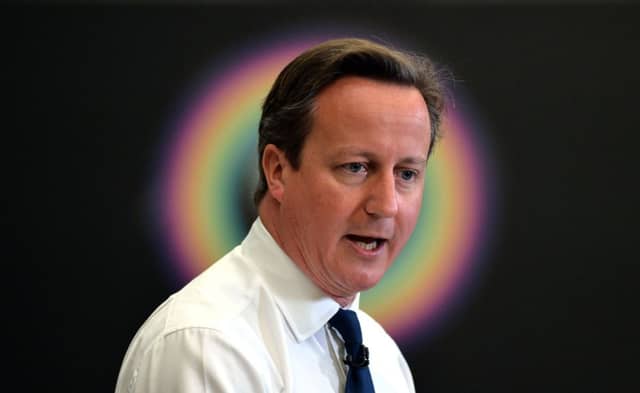 David Cameron promised that one third of his ministers would be women. Picture: PA