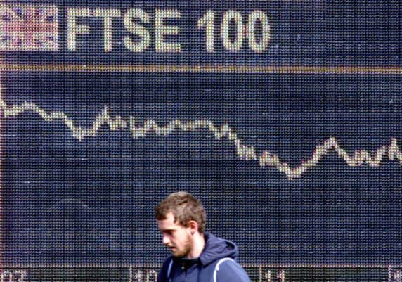 The FTSE 100 index gained 19.59 points or 0.3 per cent. Picture: AP