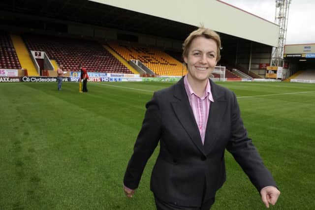 Leeann Dempster was chief executive of Motherwell. Picture: Ian Rutherford