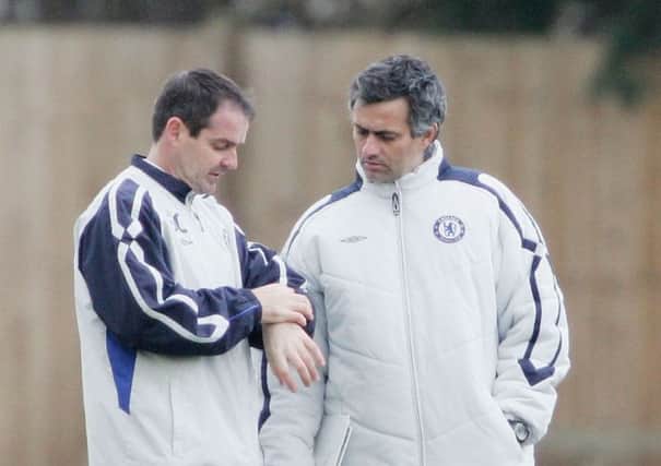 Clarke served as assistant to Jose Mourinho in his first spell at Chelsea. Picture: Getty