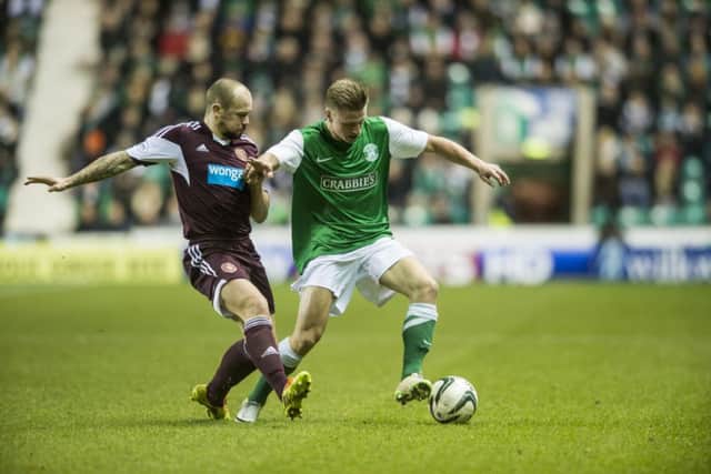 Jamie Hammil, left, penned a three-year deal with Killie. Picture: Ian Georgeson