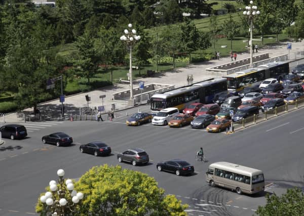 Tiananmen Square almost 25 years later. Picture: AP