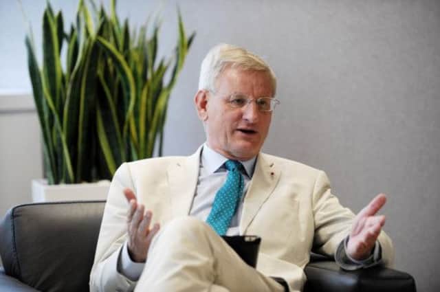 Sweden's Foreign Minister Carl Bildt has claimed independence would lead to the 'Balkanisation' of Britain. Picture: AFP/Getty