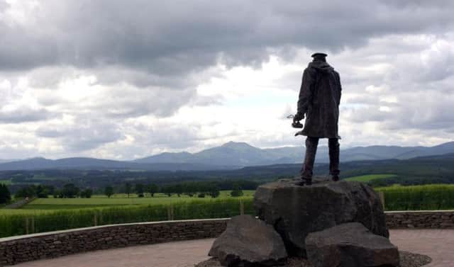 The memorial to Sir David Stirling   founder of the British Army's elite SAS regiment. Picture: TSPL
