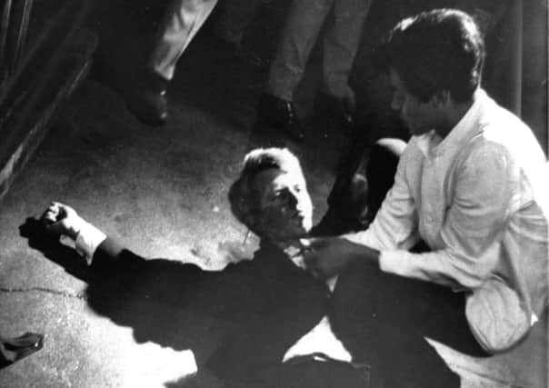 On this day in 1968 Robert Kennedy, brother of the assasinated JF Kennedy, was shot in Los Angeles and died the next day. Picture: AP