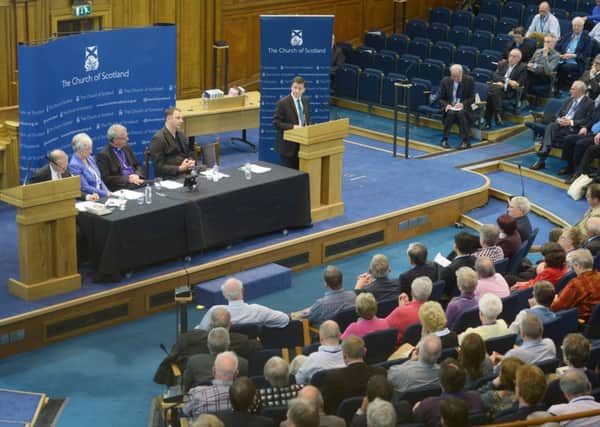 Debates on independence at the General Assembly were models of courtesy. Picture: Phil Wilkinson