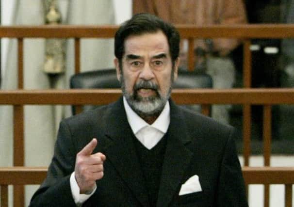 Toppled Iraqi dictator Saddam Hussein is a source of comedy at the Edinburgh Festival Fringe. Picture: Getty