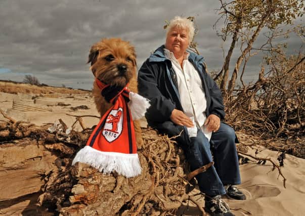 Crime writer Val McDermid will be Raith Rovers' new shirt sponsor next season. Picture: Phil Wilkinson