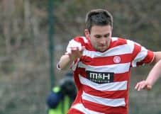 James Keatings, left, scored 15 goals in 35 games for Accies last season. Picture: Lisa McPhillips