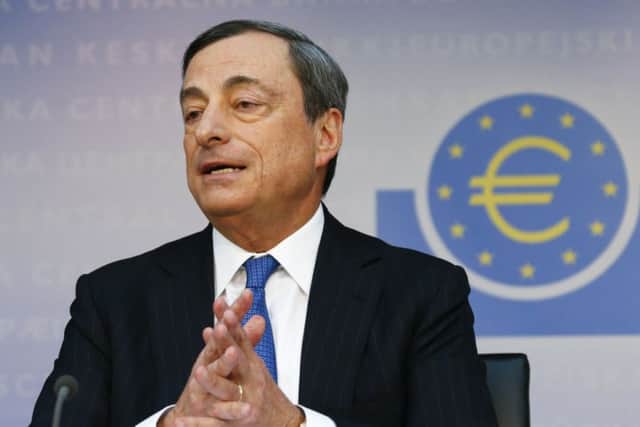ECB chief Mario Draghis measures will effectively penalise banks that choose to sit on idle balances. Picture: Reuters
