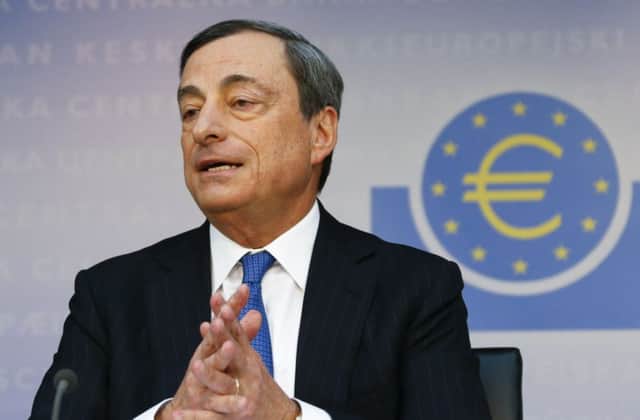 ECB chief Mario Draghis measures will effectively penalise banks that choose to sit on idle balances. Picture: Reuters