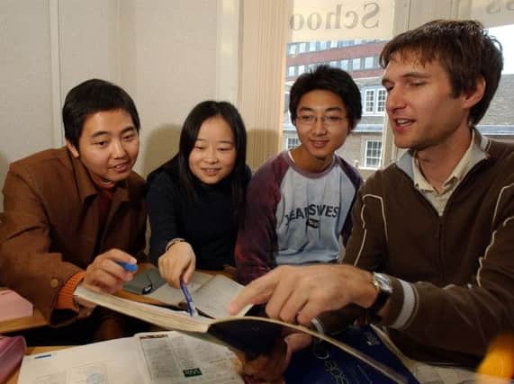 Edinburgh College welcomes students to study full-time vocational and English-language courses. Picture: TSPL