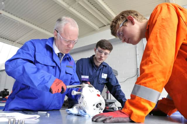 There is a resurgent appetite and enthusiasm for work-based learning and apprenticeships. Picture: Michael Gillen