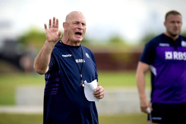 Vern Cotter has picked 'a mixture of old warriors and young guys'. Picture: SNS/SRU