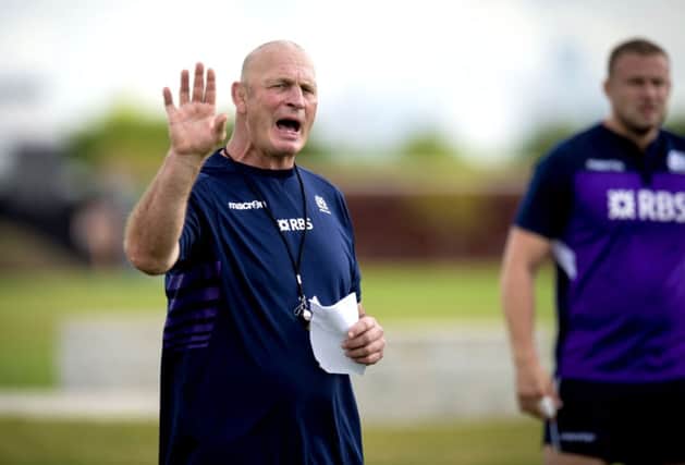 Vern Cotter has picked 'a mixture of old warriors and young guys'. Picture: SNS/SRU