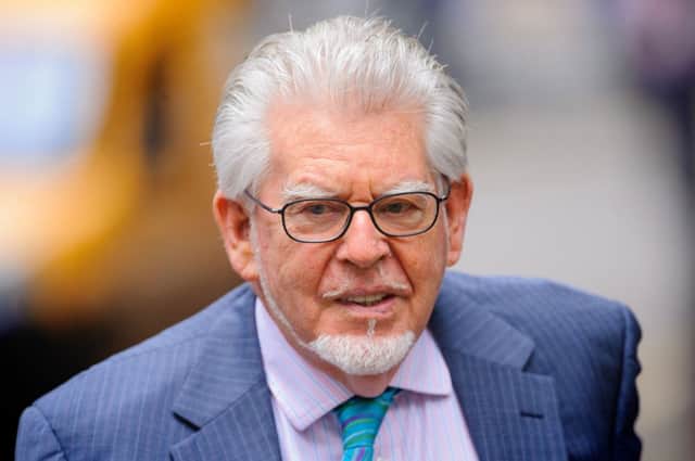 Veteran entertainer Rolf Harris at Southwark Crown Court. Picture: PA