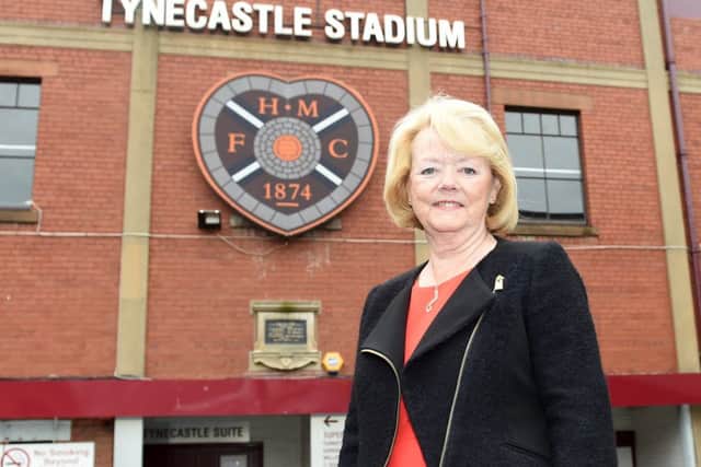 Ann Budge: Asks fans for patience. Picture: SNS