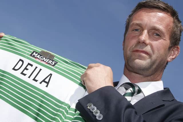 Ronny Deila is presented to the media as the new manager of Celtic. Picture: PA