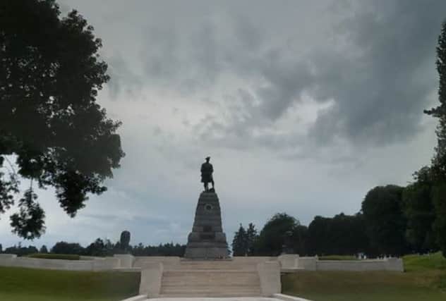 The 51st Highland Division memorial at Beaumont Hamel. Picture: Google Maps