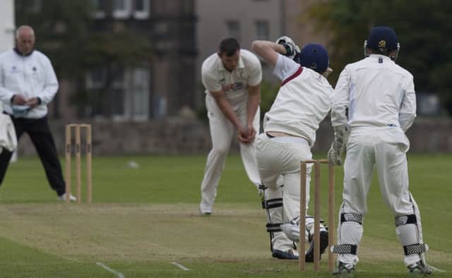The Watsonians versus Carlton game was eventually abandoned. Picture: Toby Williams