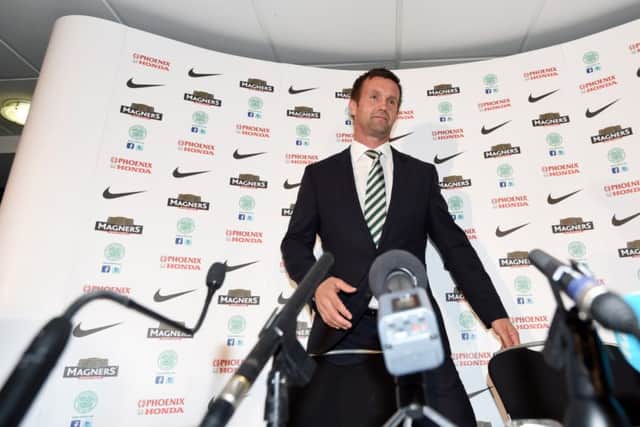 Ronny Deila was unveiled as the new manager of Celtic last week. Picture: SNS
