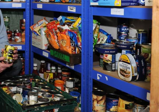 More Scottish people are being forced to turn to food banks for nourishment. Picture: JP