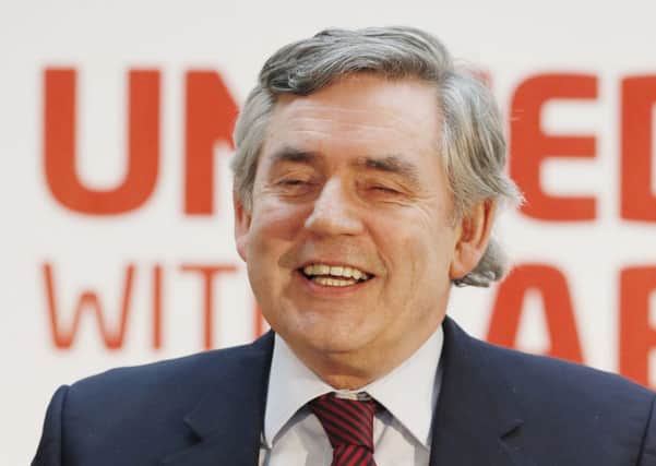 The SNP called Gordon Brown's comments 'transparently false'. Picture: PA