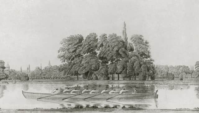 The first Oxford and Cambridge University boat race took place on this day in 1829, with Oxford winning comfortably. Picture: Getty