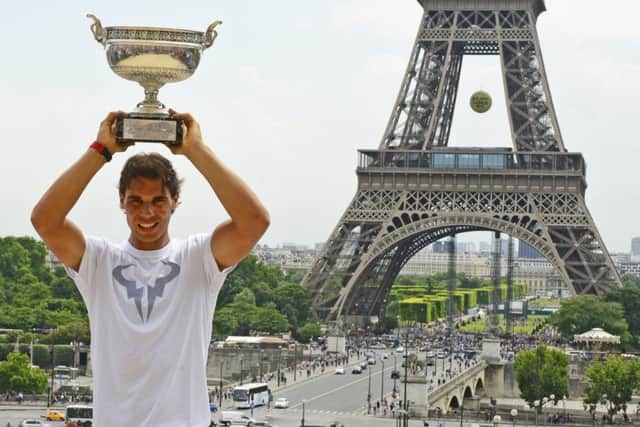 Rafael Nadals win in Paris was his 14th grand slam title overall. Picture: Getty