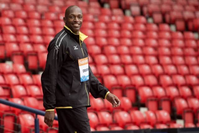 Marlon Devonish was impressed with Hampden ahead of next months Sainsburys Glasgow Grand Prix. Picture: SNS