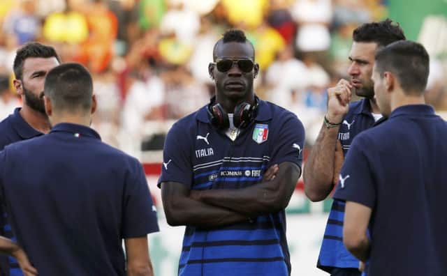 Mario Balotelli: Eager to start. Picture: Reuters