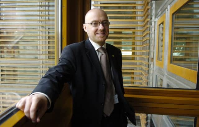 Green leader Patrick Harvie. Picture: Jane Barlow