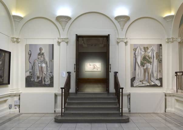 Alison Watt's exhibition at the 
Perth Museum and Art Gallery. Picture: Contributed