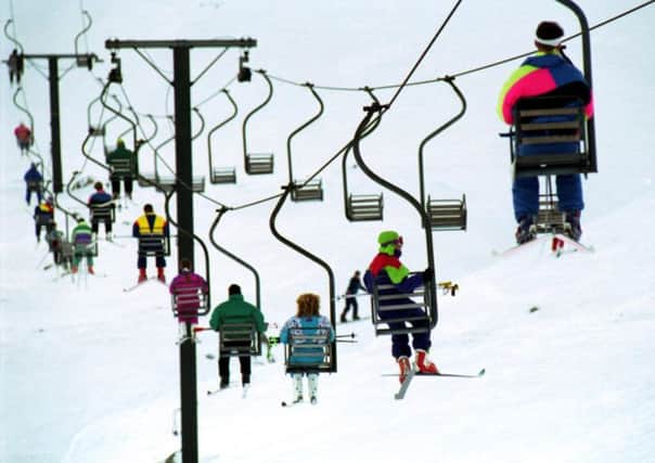 The winter skiing season was a boon for the Scottish economy. Picture: Allan Milligan