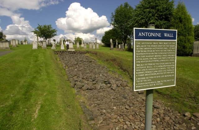 A section of the Antonine Wall was an early NTS addition. Picture: Allan Milligan