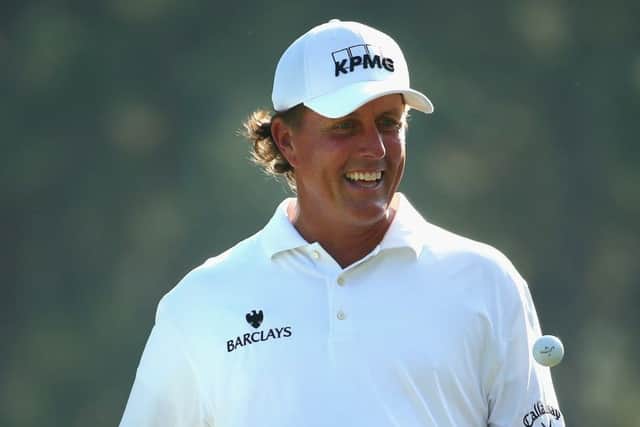 Phil Mickelson has only one top-ten finish to his credit this season but feels good about his game ahead of the US Open. Picture: Getty