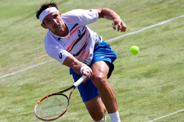 Marinko Matosevic returns against Croatia's Marin Cilic at Queen's. Picture: Getty