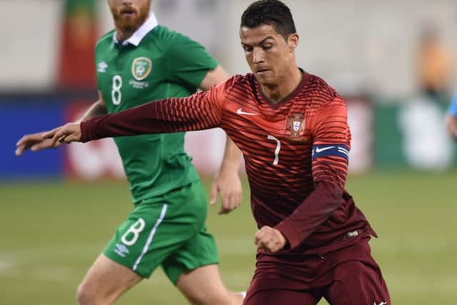 Cristiano Ronaldo played more than an hour during a successful comeback for Portugal. Picture: Getty