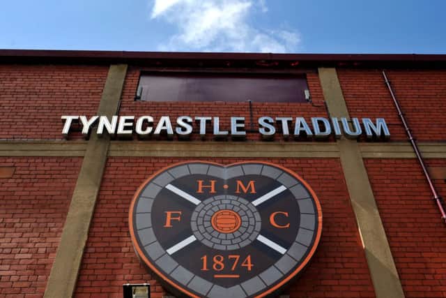 Tynecastle Stadium. Hearts formally exited administration on Wednesday afternoon. Picture: Lisa Ferguson