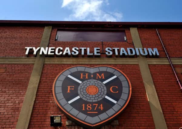 Tynecastle Stadium. Hearts formally exited administration on Wednesday afternoon. Picture: Lisa Ferguson