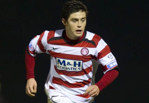 New Hamilton signing Danny Redmond Picture: SNS