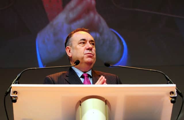 First Minister Alex Salmond.The SNP insists any figures ahead of referendum would fail to factor in negotiations. Picture: SWNS