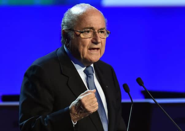 Sepp Blatter: Seeking re-election. Picture: Getty