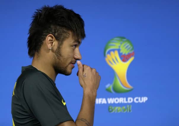 The pressure is on Neymar and Brazil to win a sixth title for their country. Picture: AP