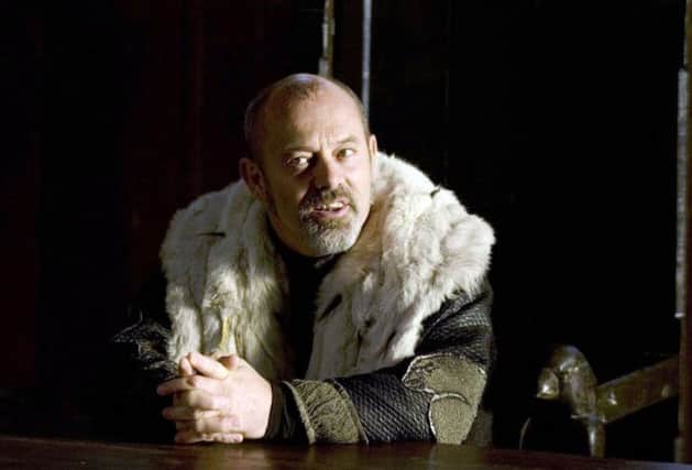 Keith Allen in Robin Hood. Picture: BBC
