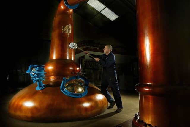 An ever-increasing number of visitors take tours of whisky distilleries in the Highlands to marvel at the technology