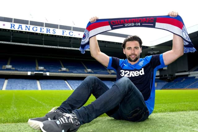 Darren McGregor is keen to make an impact at Ibrox. Picture: SNS