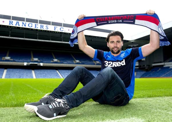Darren McGregor is keen to make an impact at Ibrox. Picture: SNS