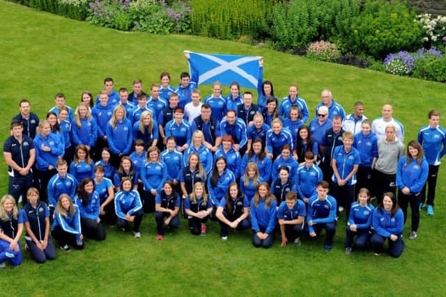 The athletes set to represent Scotland at next month's Commonwealth Games in Glasgow. Picture: Lisa Ferguson