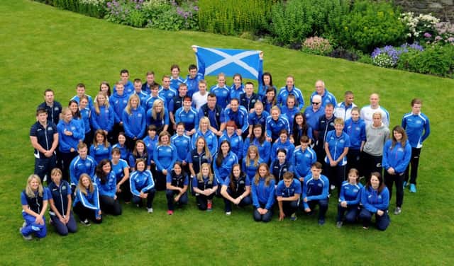 The athletes set to represent Scotland at next month's Commonwealth Games in Glasgow. Picture: Lisa Ferguson